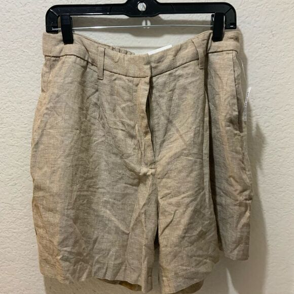 Old Navy high waisted  Linen-Blend Shorts -- 3.5-inch inseam L NEW - Picture 1 of 9
